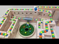 Marble Run Race ☆ HABA Slope + Cuboro + Bornelund Quadrilla + Transparent pipe