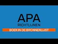 Download Lagu APA-richtlijnen 7e editie: Boek