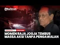 Lagu Momen Raja Jogja Tembus Massa Aksi Tanpa Pengawalan Disambut lagu Indonesia Pusaka