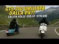 Download Lagu Vespa PX vs Vespa GTS 310 salita dello Stelvio