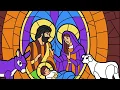 Paint With Me Christmas Nativity Scene Color By Number