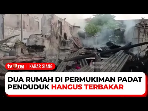 Dua Rumah di Lumajang Hangus Terbakar, Diduga Api Berasal dari Pembakaran Sampah