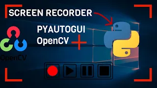 Creating a Screen Recorder using Python OpenCV pyautogui