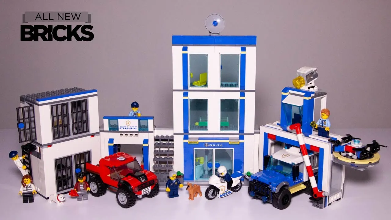 Lego city police station 60141 | Lego city Kantor Polisi | Kids Toys | Mainan anak