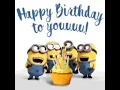 Happy birt ay song by Minions Whatsapp status