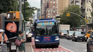 NYC Bus XDE40 Action on the M15