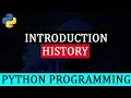 Introduction To Python Programming Language
