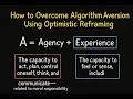 How to Overcome Algorithm Aversion Using Optimistic Reframing Step-by-Step