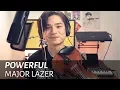Download Lagu Major Lazer - Powerful (feat. Ellie Goulding \u0026 Tarrus Riley) [Violin Cover] 【Julien Ando】