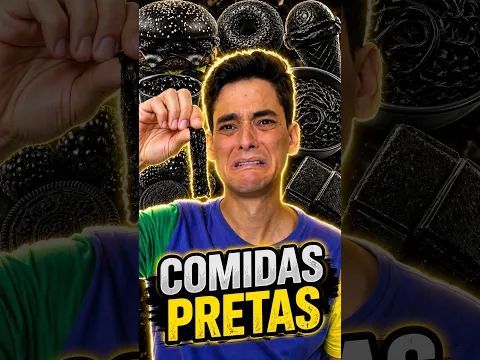 COMENDO COISAS DA COR PRETA