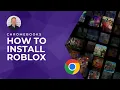 How to Play Roblox on your Chromebook EASY - 2025