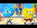 Lagu Gumball x SpongeBob Ultimate Crossover (Sora 2) Part 2