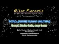 Uzunlar - Gitar KARAOKE (Evdeki  Saat)