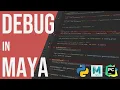 Maya Pyton setup - Pycharm Breakpoints and Debugging support