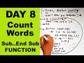 Class 10 QBASIC Count words in given sentences Modular Programming Readersnepal