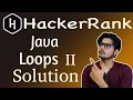 Java loops II HackerRank Solution Hackerrank java loops 2 solution How to use loops in java