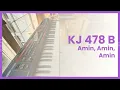 Lagu KJ 478 B - Amin, Amin, Amin (chord)