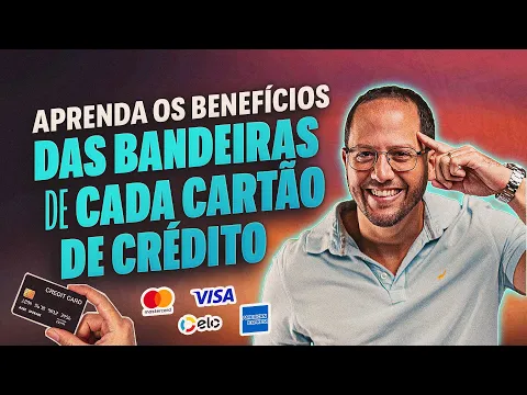 eu comparando as bandeiras de cartão de crédito Visa, Mastercard, Amex e Elo