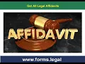Affidavit Sample - Affidavit Form