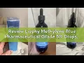 Review Liophy Methylene Blue Pharmaceutical Grade 5 Drops 120 mL - High Purity 99 99 Methylene Bl