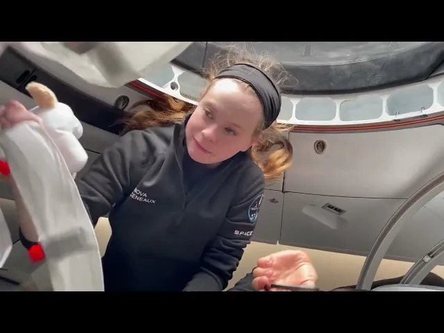 Viewing Earth From Dragon