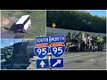 3 adults 2 children killed in Virginia I-95 bus crash