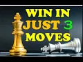How to Achieve Checkmate in 3 Moves Chess Fastest Way Get Smart