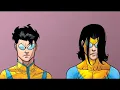 Lagu Long-Hair Mark and Tracksuit Mark Vs Tech Jacket - Invincible War - New Comic Animation