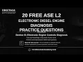 ASE L2 Practice Test Part 2 - Electronic Engine Controls Diagnosis