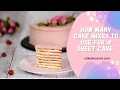 How Many Cake Mixes To Use For A Sheet Cake