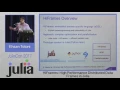 HiFrames High Performance Distributed Data Frames in Julia Ehsan Totoni JuliaCon 2017