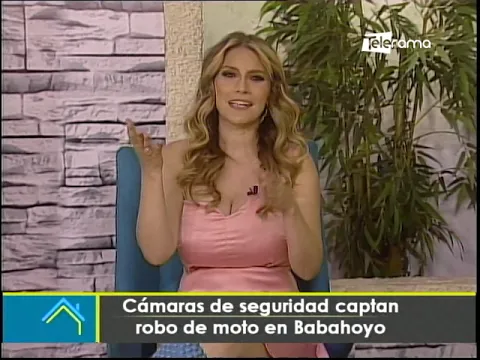 Cámaras de seguridad captan robo de moto en Babahoyo