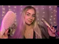 Hair Play ASMR For Sleep Clipping Curling Braiding Etc