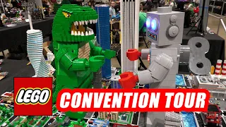 Tour of Brickworld Chicago 2025 – World's Largest LEGO Convention!