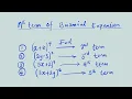 nth term of Binomial Expansion Pascal s Triangle