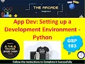 2024 App Dev Setting up a Development Environment - Python Lab Solution