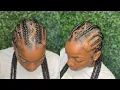 How To Designer feed-in braids Episode 3