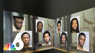 8 alleged gang members arrested in multiple murders shootings BSO