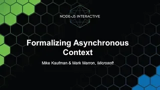 Formalizing Asynchronous Context - Mike Kaufman Mark Marron Microsoft