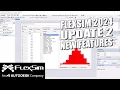 FlexSim 2024 Update 2 Features and Improvements