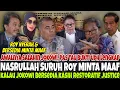 DIDEPAN SUAMI DOKTIF, ROY SURYO MAU MINTA MAAF KE JOKOWI - NASRULLAH AKHIRNYA SADAR DIJEBAK ROY CS