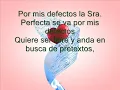 por mis defectos de banda pequeños musical con letra