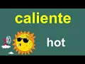 Download Lagu 100 Main Adjectives in Spanish with Images.