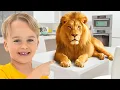 Lagu Learn Wild Animals Names \u0026 Facts for kids!