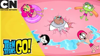 أبطال التايتنز انطلقوا تعطل مكيف الهواء كرتون نتورك 