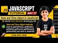 Javascript Date Time Object Tutorial for Beginners Code With Mahesh