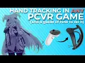 How to use HAND TRACKING IN ANY PCVR GAME Virtual Desktop Guide