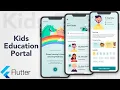 Flutter tutorial Kids education platform Flutter ui speed code flutter tutorial