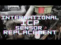 International DT466 ICP Sensor Replacement