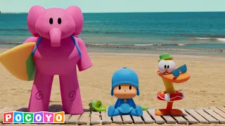 pocoyo finally visits the real world lets explore pocoyo english official channel